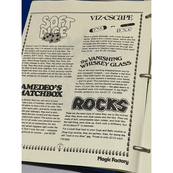 RARE Hank Lee's LUCKY 7 Magic Factory Catalog of Magic 1987 - Picture 6 of 15